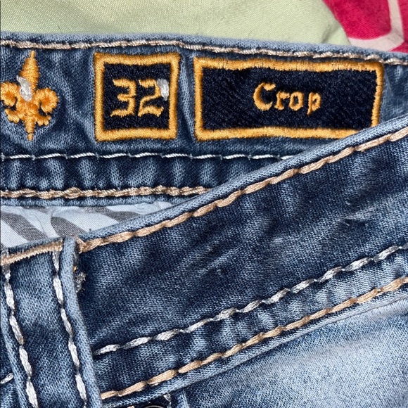 Rock Revival Dark Blue Capri Jeans - Picture 2 of 16